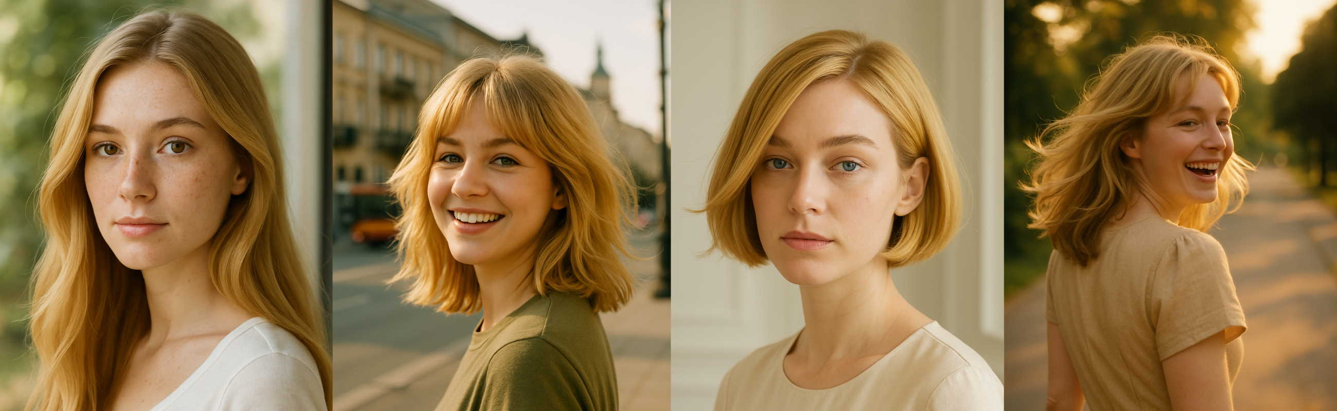 Efekt koloryzacji butter blonde