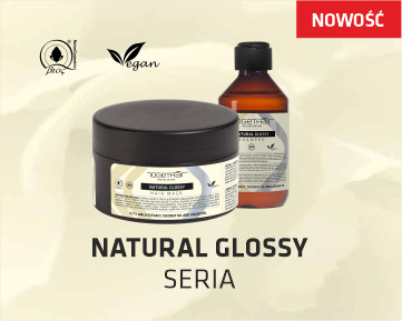 Kosmetyki Togethair Natural Glossy szampon i maska do włosów