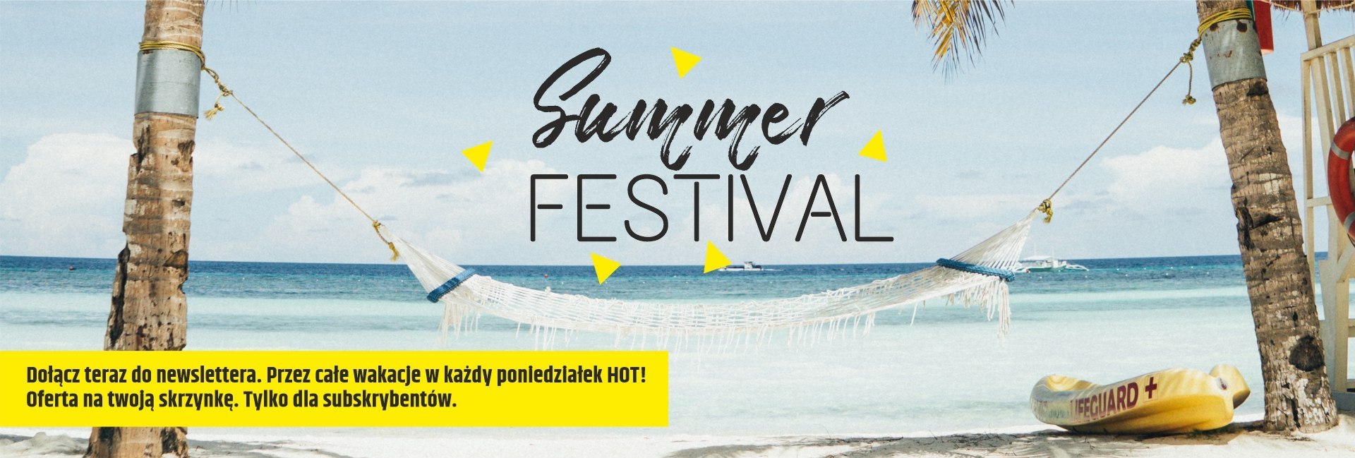 summer festival - rabaty i kody rabatowe Le Cosmetique